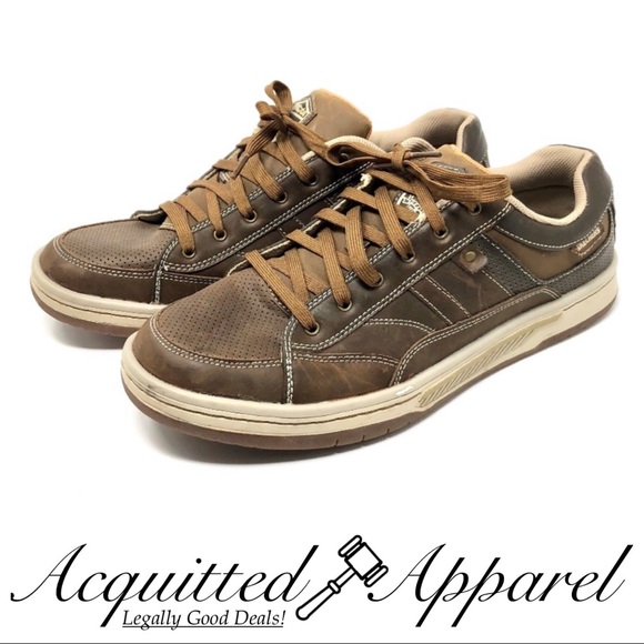 mens brown sketchers